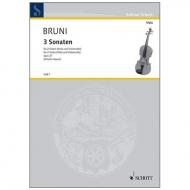 Bruni, A. B.: 3 Violasonaten Op. 27 