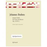 Brahms, J.: Violasonate Op. 120/1 f-Moll 