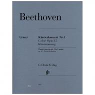 Beethoven, L. v.: Klavierkonzert Nr. 1 Op. 15 C-Dur (Mit Beethovens Originalkadenzen) 