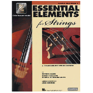 Allen, M.: Essential elements for strings – double bass Vol. 1 (+Online Audio und Video) 