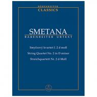 Smetana, B.: Streichquartett Nr. 2 d-Moll 