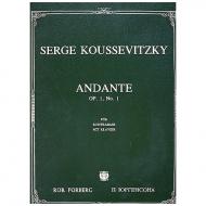 Koussevitzky, S.: Andante Op. 1/1 