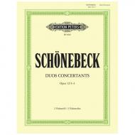 Schönebeck, C. S.: 3 Duos Concertantes Op. 12 