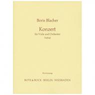 Blacher, B.: Violakonzert 