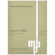 Glasunow, A.: Violinkonzert Op. 82 a-Moll 
