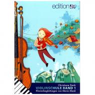 Denk, Chr.: Violinschule Band 1 – Klavierbegleitung 