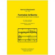Wieniawski, H.: Fantaisie brillante sur des motifs de l'opera »Faust« de Gounod  Op. 20 