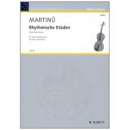 Martinu, B.: Rhythmische Etüden H 202 (recte 216/217) 