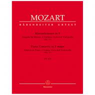 Mozart, W. A.: Klavierkonzert Nr. 11 KV 413 F-Dur 