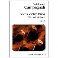 Campagnoli, B.: 6 leichte Duos Op. 14 
