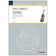 Dall'Abaco, E. F.: 6 Sonaten Op. 1 