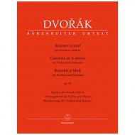 Dvořák, A.: Violinkonzert Op. 53 B 108 a-Moll 