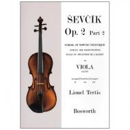 Ševčík, O.: Schule der Bogentechnik für Viola Op. 2 Band 2 
