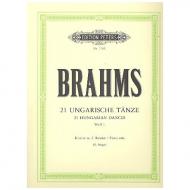 Brahms, J.: Ungarische Tänze 1 – 21 