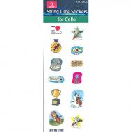 Blackwell, K & D.: String Time Stickers for Cello 