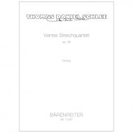 Schlee, T. D.: Viertes Streichquartett Op. 86 – Partitur 