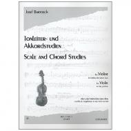 Bartosch, J.: Tonleiter- und Akkordstudien für Violine Heft 1 