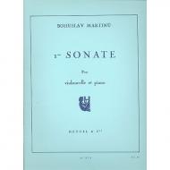 Martinu, B.: Sonate Nr. 1 