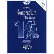 Kompendium für Violine - Band 14 (+ 2 CDs) 