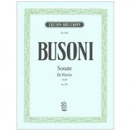 Busoni, F.: Sonate f-moll op. 20a Busoni-Verz. 204 