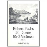 Fuchs, R.: 20 Duette Op. 55 