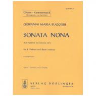 Ruggieri, G. M.: Sonata nona d-Moll Op. 3 