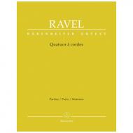 Ravel, M.: Streichquartett 