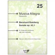 Romberg, B. H.: Sonate Op. 43/1 