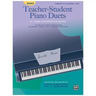 Easy Teacher-Student Piano Duets in 3 Progressive Books, Book 2 