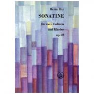 Roy, H.: Sonatine Op. 22 
