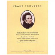 Schubert, F.: Sämtliche Klavierwerke Band IV: Fantasien, Impromptus, Moments musicaux 