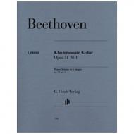 Beethoven, L. v.: Klaviersonate Nr. 16 G-Dur Op. 31,1 