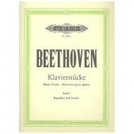 Beethoven, L. v.: Klavierstücke Band I 