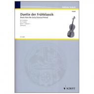Violin-Duette der Frühklassik Band 1 