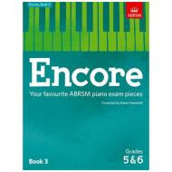ABRSM: Encore – Your favourite ABRSM violin exam pieces Book 3 Grade 5 & 6 