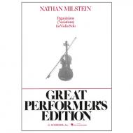 Milstein, N.: Paganiniana – Variationen über Caprice Op. 1 