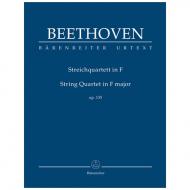 Beethoven, L. v.: Streichquartett F-Dur Op. 135 