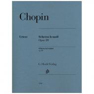 Chopin, F.: Scherzo h-Moll Op. 20 