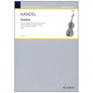 Händel, G. F.: Violasonate HWV364b g-Moll 
