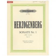 Herzogenberg, H.v.: Sonate Nr.1 Op.52 a-Moll 