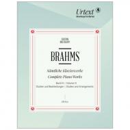 Brahms, J.: Sämtliche Werke Band III – Studien und Bearbeitungen 