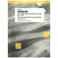 Vivaldi, A.: Violinkonzert Op. 7/2 RV 299 PV 102 G-Dur 