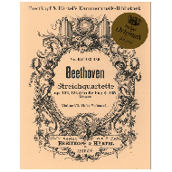 Beethoven, L.v.: Streichquartette Op. 132, 133 (Große Fuge), 135 