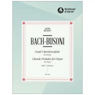 Bach-Busoni: Choralvorspiele für Orgel Heft I Nr. 1-5 