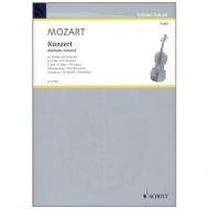 Mozart, W. A.: Violinkonzert D-Dur (Adelaide) 