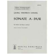Händel, G. F.: Sonate A-Dur Op. 1/3 