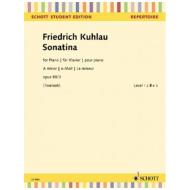 Kuhlau, F.: Sonatina Op. 88/3 a-Moll 