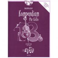 Kompendium für Cello - Band 13 (+ 2 CD's) 