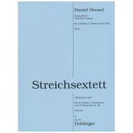 Hensel, D.: Streichsextett »Klärchens Lied« 