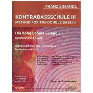 Simandl, F.: Kontrabassschule III – Die hohe Schule Band 5 